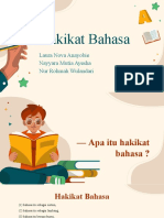 Kelompok 8-Hakikat Bahasa