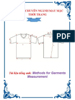 1 Methods for Garments Measurement