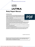 Huyndai Elantra HD Body Repair Manual