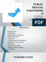 Public Private Partnership