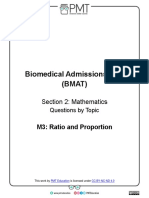 M3 Ratio and Proportion