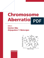 Chromosome Aberrations (Reprint of Cytogenetic and Genome Research 2004) by G. Obe (Editor), A. T. Natarajan (Editor)