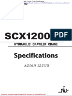 Hitachi Sumitomo Scx1200hd 2 Hydraulic Crawler Crane Specifications