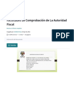 Facultades de Comprobación de La Autoridad Fiscal - PDF - Ley de Fideicomiso - C