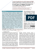 Curricular Contents and Scope of Language Development in Secondary Level English Under Different Boards