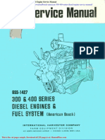 Bosch American 300 400 Series Diesel Engine Service Manual
