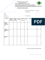 Lembar Monitoring Pasien Rujukan