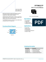 RFFM8227P Data Sheet Brief