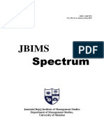 Spectrum-2019 JBIMS Smart City Mission Paper