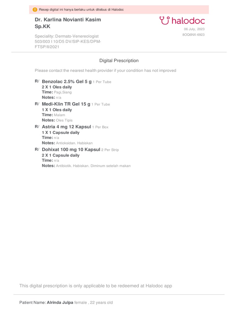 Prescription | PDF