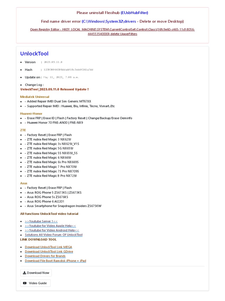 Unlock Offline Boot Free Tools Tricks - z493dhh