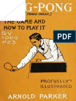 Ping-Pong (Table Tennis) - The Game and How To Play It (IA Cu31924029902743)