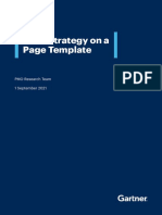 Pmo Strategy On A Page Template