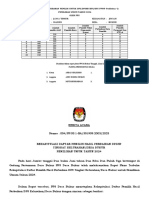 Templet BA Dan Rekap Pleno Pemilu