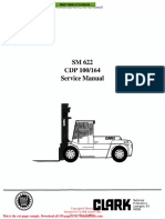 Clark SM 622 Service Manual