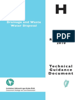 Technical Guidance Document (TGD) H 2010 - Drainage and Water Water Disposal - Irish Building Regs