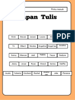 Akl 1 - Denah Dan Jadwal Piket