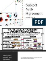 Subject Verb Agreement