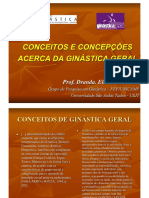 Conceitos e Concepções Acerca Na Ginástica Geral (Apresentação) Autor Dranda Eliana de Toledo