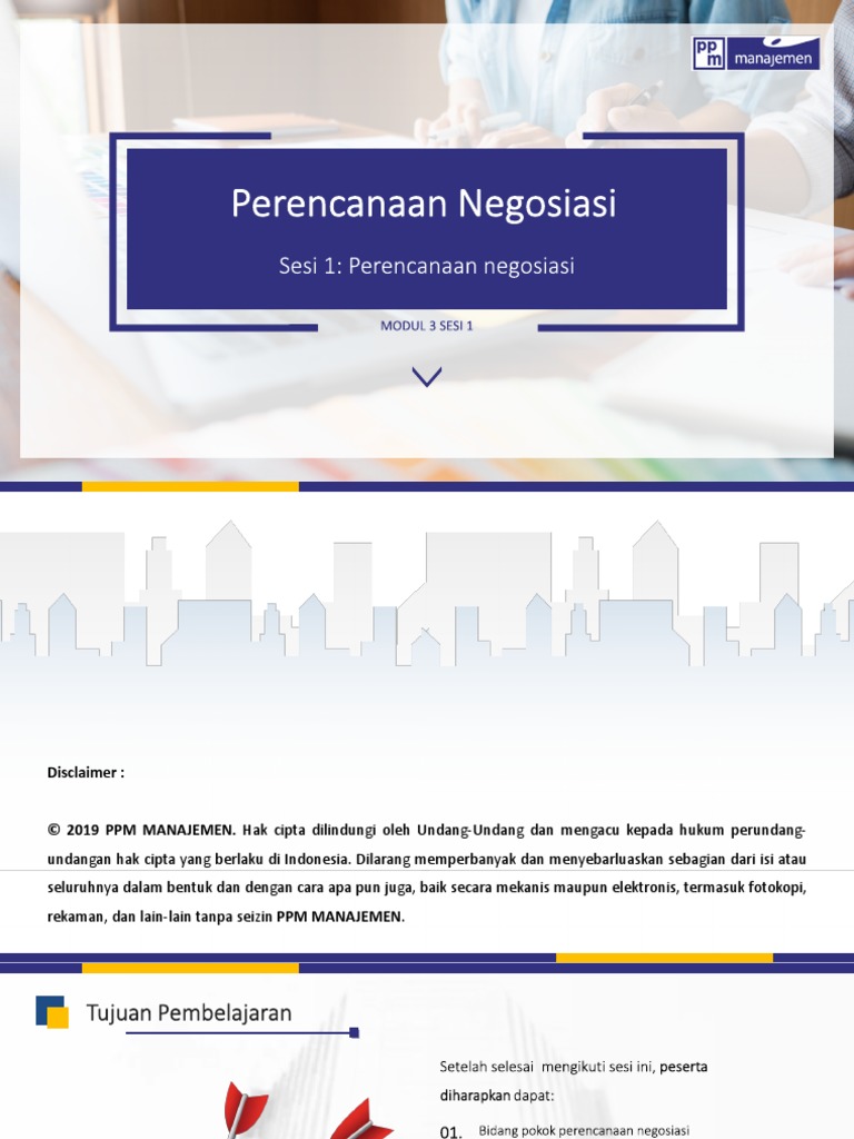 Perencanaan Negosiasi dengan PREP+ | PDF