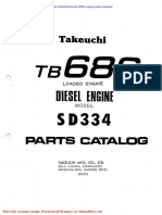 Takeuchi Tb68s Engine Parts Manual