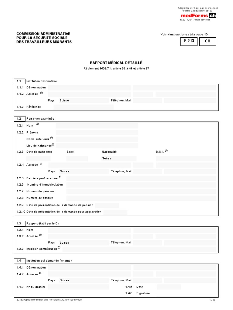 Medforms.40.10.5190 FR | PDF | Trouble mental | Psychiatrie