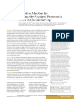 AAP - Guideline Adoption Pneumonia