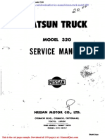 Service Manual Datsun Truck Model 320