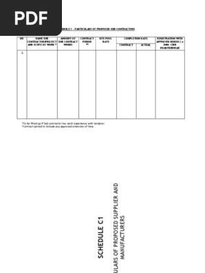 schedule C