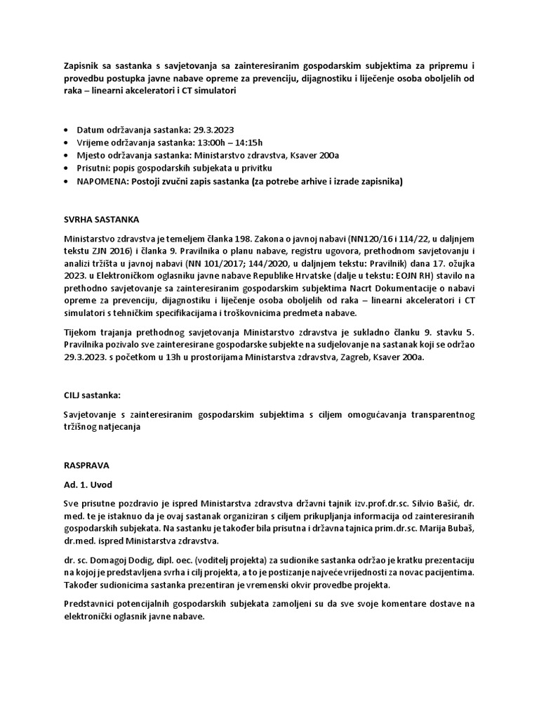 zapisnik | PDF