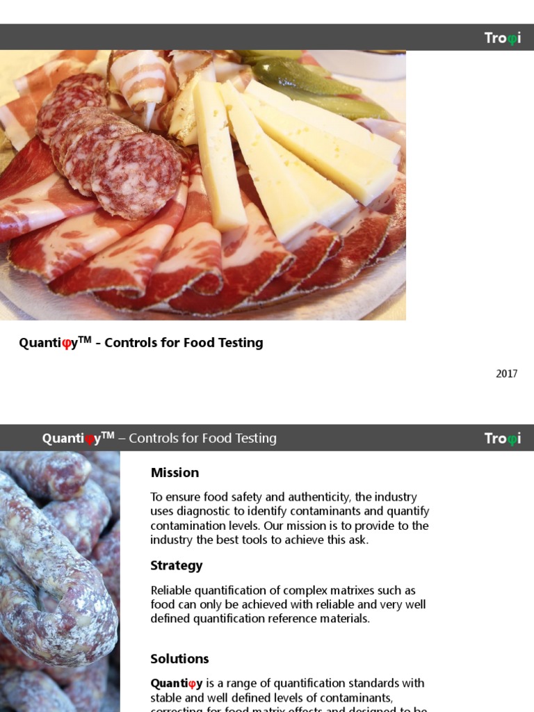Controls For Food Testing Customer Presentation v1017 PDF
