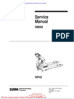 Clark SM 698 Service Manual