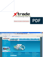 Xtrade Website Demo