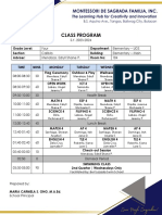 Grade 4 Callisto Class Program