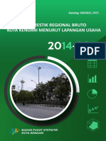 Produk Domestik Regional Bruto Kota Kendari Menurut Lapangan Usaha 2014-2018