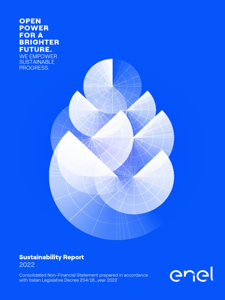 Enel Sustainability Report 2022 | PDF | Sustainability | Low Carbon Economy