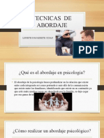 Tecnica de Abordaje Psicologico (Autoguardado)