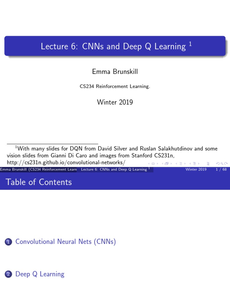 Lecture 6 | PDF | Artificial Neural Network | Systems Theory