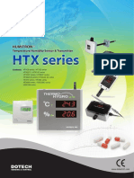 HTX Series - Temperature Humidity Sensor Transmitter - Eng