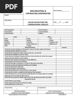 (Form GNQ 19) Pump Pre Commissioning Checklist 1