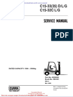 Clark SM 661 Service Manual
