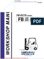 Nichiyu Forklift Fb10 30p Dc70 Series Service Manual