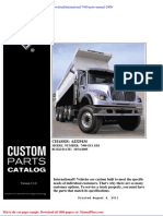 International 7400 Parts Manual 2006