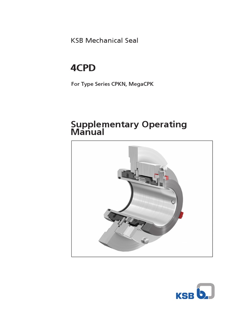 Catalog Mechanical Seal 4cpd | PDF | Screw | Pump