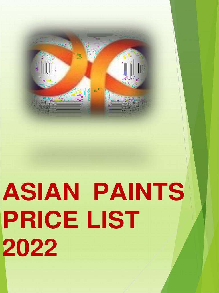 Asian Paints Price List PDF Paint Acrylic Paint
