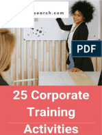 25 Corporate Training Activities
