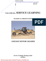 Caterpillar 14m16m Motor Grader Global Service Learning