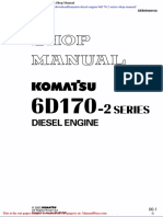 Komatsu Diesel Engine 6d170 2 Series Shop Manual