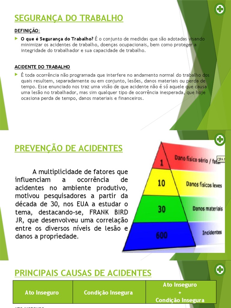 Segurança do Trabalho e Prevenção de Acidentes | PDF
