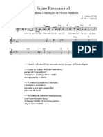 Salmo Imaculada Conceição - Score